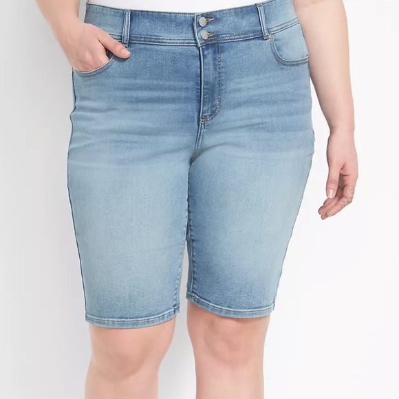 Lane Bryant Shorts Lane Bryant Tighter Tummy Highrise Bermuda Short